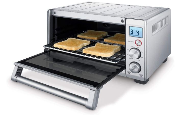 breville the compact smart oven countertop electric toaster oven bov650xl