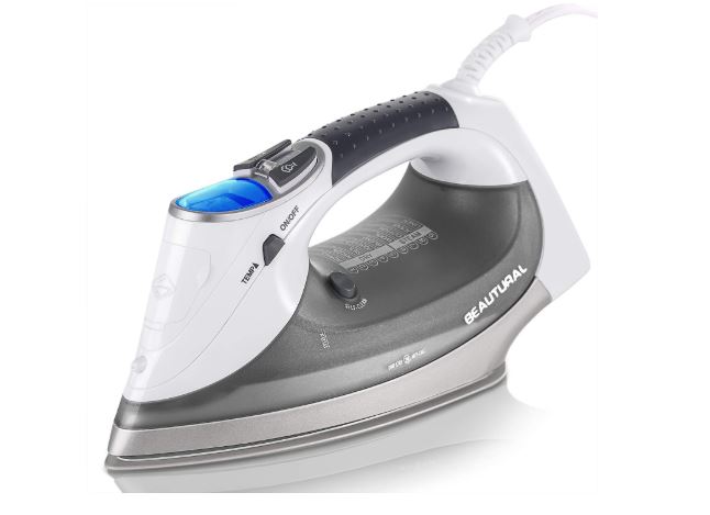 beautural 1800-watt steam iron with digital lcd screen - Irons for Quilting
