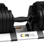 core fitness adjustable dumbbell weight set review