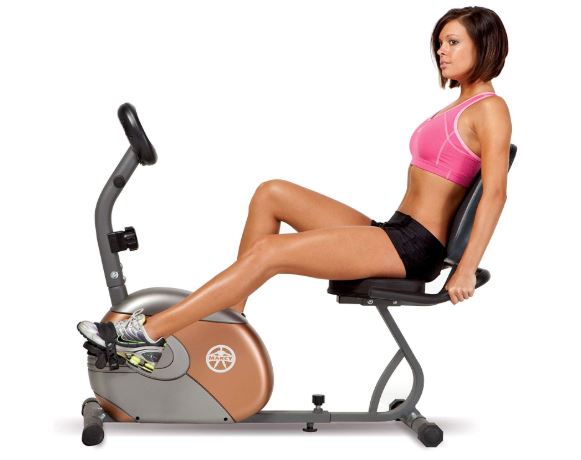 marcy recumbent exercise bike with resistance me-709 review