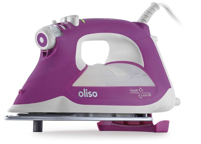 oliso tg1100 smart iron with itouch technology 1800 watts