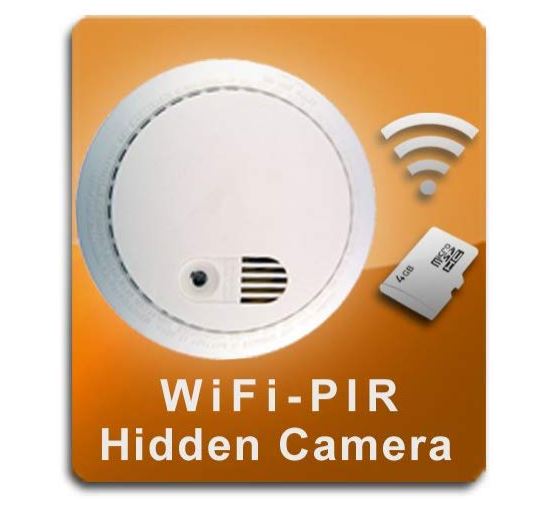 palmvid wifi pir smoke detector spy camera review