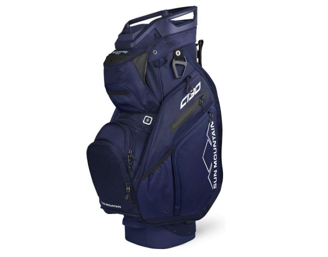 sun mountain 2020 c-130 5-way cart golf bag