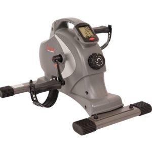 Sunny Health & Fitness SF-B0418 Magnetic Mini Exercise Bike with Digital Monitor