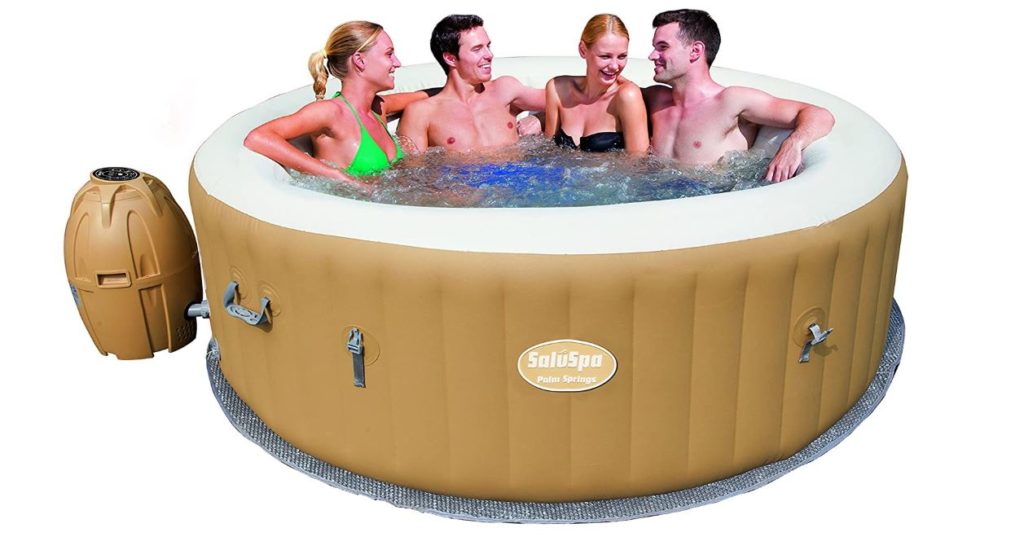 6 Best Inflatable Small Hot Tubs 2 to 4 Person, Portable Spa