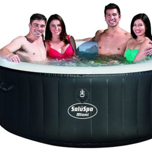 6 Best Inflatable Small Hot Tubs 2 to 4 Person, Portable Spa Review, Buying Guide 2021 Bestway Hot Tub Miami, Bestway Hot Tub Spa Reviews-bestcartreviews