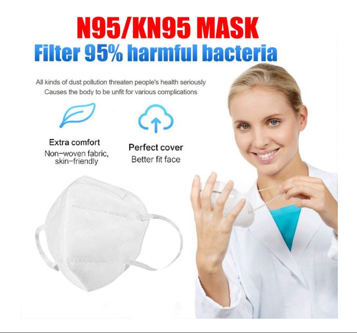 N95 Medical Face Mask Particulate Respirator Anti-Dust