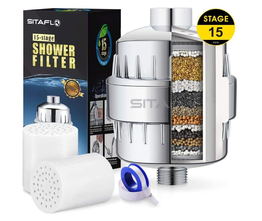 SITAFAL 15 Stage Universal Vitamin C Shower Filter Review & Price