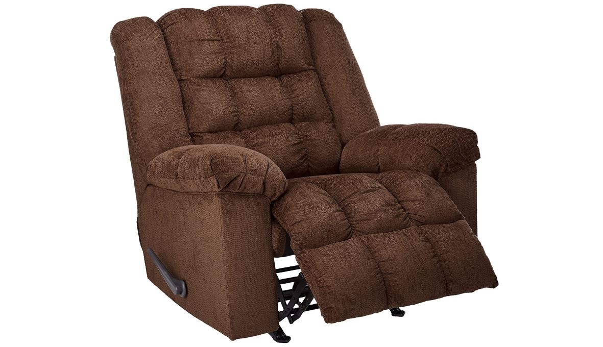 Signature Design by Ashley Ludden Rocker Recliner Cocoa-BestCartReviews