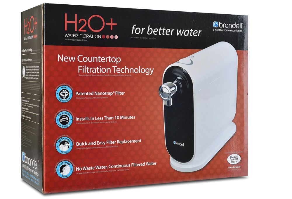 Brondell H2O+ Cypress Countertop Water Filtration System - BestCartReviews