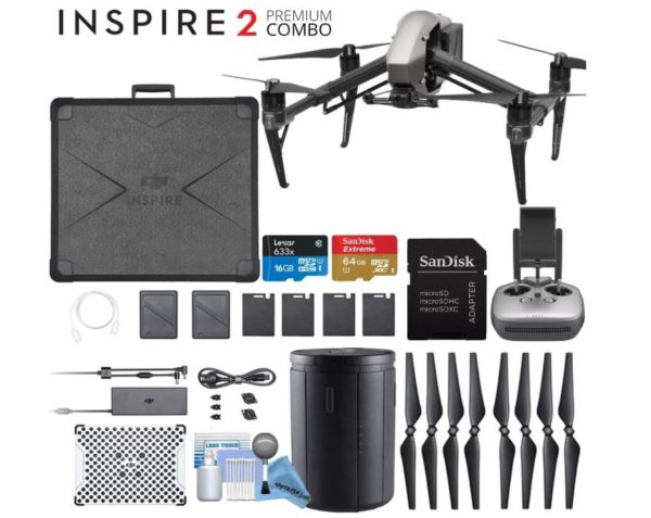 DJI Inspire 2 Quadcopter Drone Upgrade Bundle - BestCartReviews