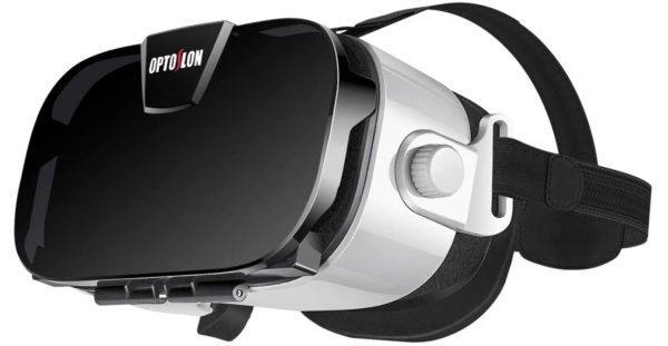 Virtual Reality Headset, OPTOSLON 3D VR Glasses for Mobile Games and Movies by BestCartReviews