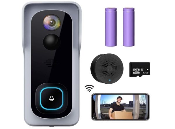 XTU Wireless Doorbell Camera with Chime - BestCartReviews