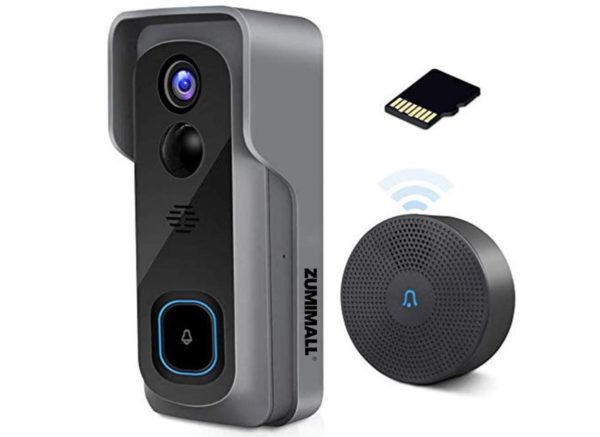 Zumimall cameras - WiFi Video Doorbell Camera with Chime - BestCartReviews