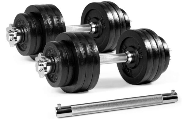 Yes4All Adjustable Dumbbells 40, 50, 52.5, 60, 105 to 200 lbs - BestCartReviews