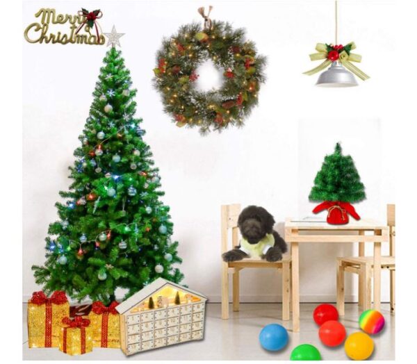 Sunnyglade 7.5 FT Premium Artificial Christmas Tree - BestCartReviews