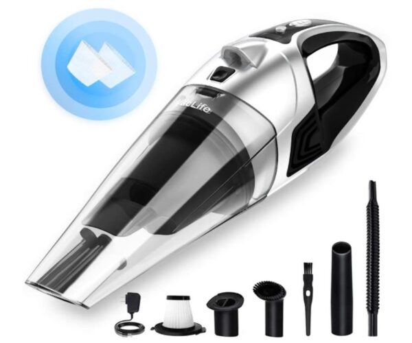 VacLife Handheld Vacuum, Hand Vacuum Cordless with High Power, Mini Vacuum Cleaner - BestCartReviews