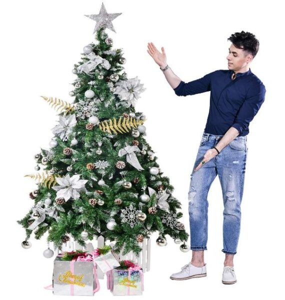 Winregh 4,5,6,7.5 Foot Artificial Christmas Tree - BestCartReviews