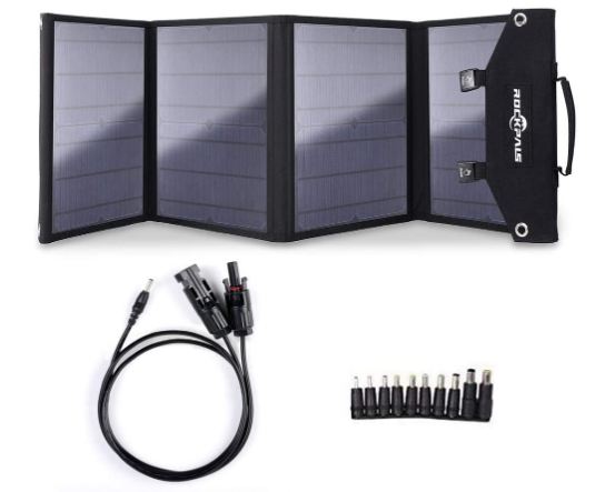 Rockpals SP003 100W Foldable Solar Panel Charger for Suaoki Portable Generators by BestCartReviews