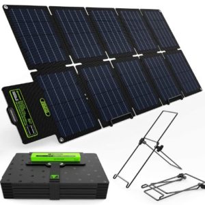 10 Best Solar Panels Review in 2021:Reviews, Buying Guide & FAQ's UPGRADE Topsolar SolarFairy 60W Portable Foldable Solar Panel Charger Kit