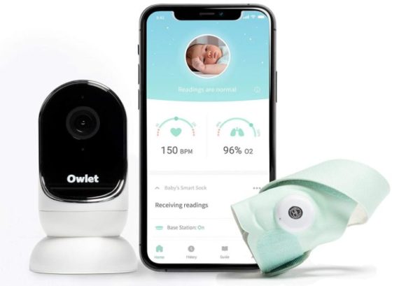 Owlet Duo Smart Baby Monitor with HD Video, Oxygen, and Heart Rate - BCR